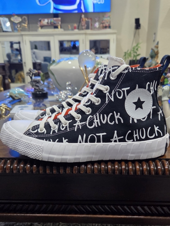 Converse Other - Converse UNTITL3D High Tops Black & White 'Not A Chuck' High-Top Sneakers